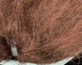 Fine Trilobal Wing Hair, Brown